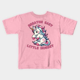 Anxiety unicorn Kids T-Shirt